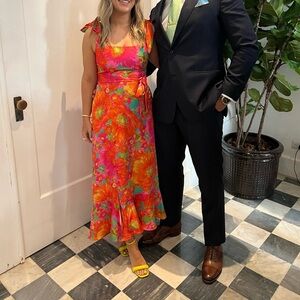 Show Me Your MuMu Garden Midi Dress